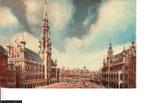 Ansichtkaart	Brussel	Grote Markt, Verzamelen, Verzenden, Voor 1920, Ongelopen, Brussel (Gewest)