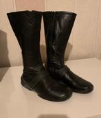 Laarzen leer, Ophalen, Hoge laarzen, Zwart, Gedragen