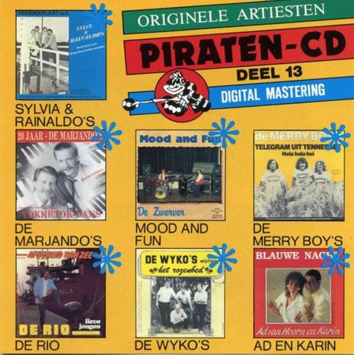 Originele Piratenhits Deel 13 Originele CD Nieuw., Cd's en Dvd's, Cd's | Nederlandstalig, Levenslied of Smartlap, Verzenden