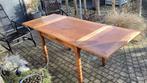 VINTAGE UITSCHUIFBARE EETTAFEL > 100 JAAR, Huis en Inrichting, Tafels | Eettafels, Ophalen, Gebruikt, 200 cm of meer, 50 tot 100 cm