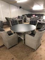 Diningset Tuinset Wicker Diningstoel Ronde Diningtafel Nieuw, Ophalen, 4 zitplaatsen, Nieuw, Wicker