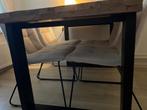 Beige eettafel stoelen, Huis en Inrichting, Ophalen, Overige kleuren, Zo goed als nieuw, Vier