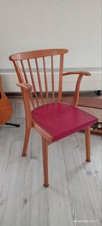 Super gave spijlenstoel vintage origineel en keurig, Huis en Inrichting, Stoelen, Ophalen, Zo goed als nieuw, Eén
