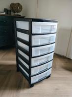 Rolkastje met 6 lades, Ophalen, Gebruikt, 5 laden of meer, Minder dan 100 cm
