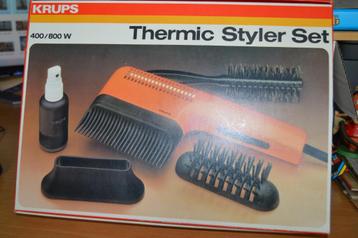 nog nieuwe retro KrupsThermische Styler Set 408 uit jaren70  beschikbaar voor biedingen