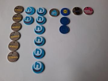 WINKELWAGEN MUNTJES, allerlei beschikbaar voor biedingen