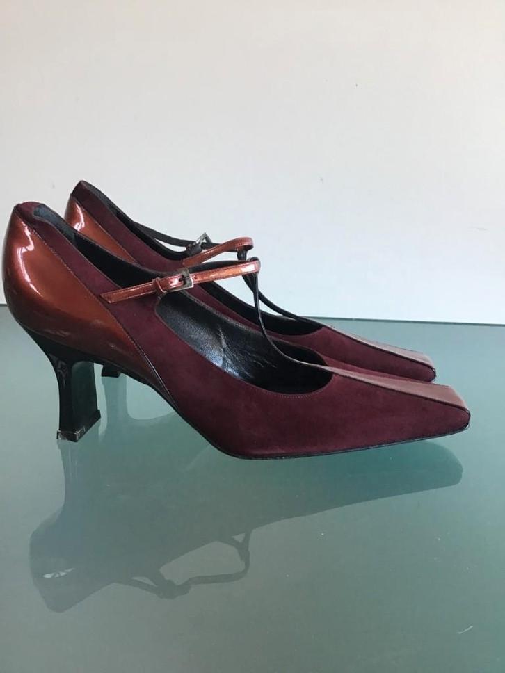 GRATIS VERZENDEN | FRANCOIS PINET Nieuwe rode hakken 38, Kleding | Dames, Schoenen, Nieuw, Pumps, Rood, Verzenden