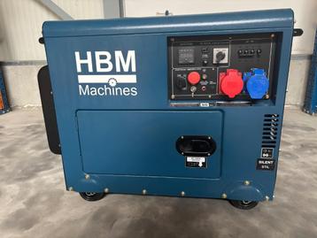 HBM 7900 Watt Standby Generator, Aggregaat Met 498 cc Diesel beschikbaar voor biedingen