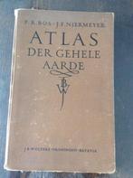 Bos atlas der gehele aarde 37e druk uit 1947 -pracht exempl., Gelezen, Bosatlas, Verzenden, Wereld