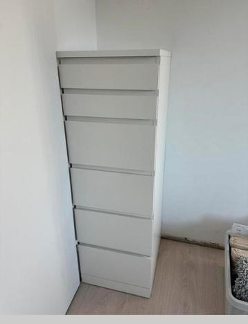 Ikea Malm ladekast met spiegel - nette staat! - afbeelding 3