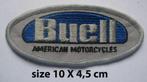 Buell old logo patch opnaaiembleem X1 XB 9 XB 12 1125 HD, Motoren, Nieuw