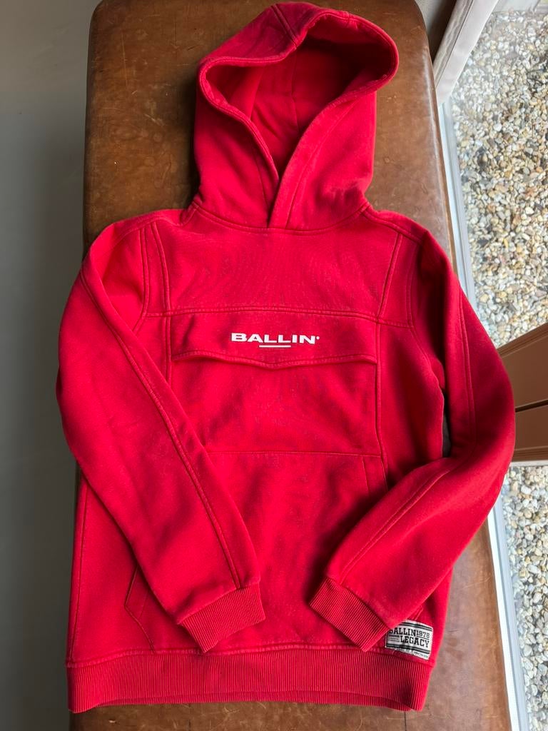 Hoodie trui Ballin maat 16/170, Kinderen en Baby's, Kinderkleding | Maat 170, Ophalen of Verzenden, Gebruikt, Jongen, Trui of Vest