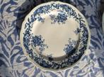 2 borden 20 cm Villeroy & Boch Valeria blauw wit, Ophalen of Verzenden