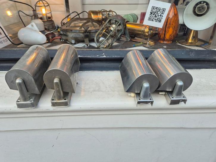 Partij oude verstelbare bedlamp leeslamp wandlamp 245ps, Huis en Inrichting, Lampen | Wandlampen, Gebruikt, Metaal, Ophalen