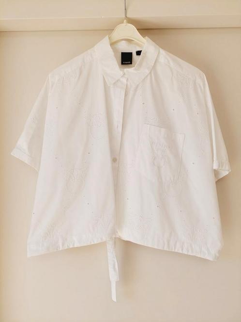 Pinko Witte Blouse Maat 38, Kleding | Dames, Blouses en Tunieken, Zo goed als nieuw, Maat 36 (S), Wit, Ophalen of Verzenden
