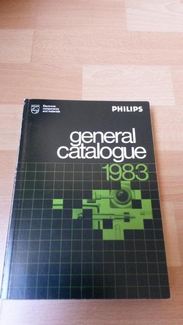 Philips general catalogue 1983 electronic components beschikbaar voor biedingen