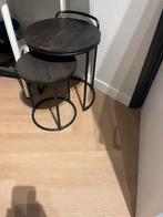 Riviera Maison bijzettafeltjes, Huis en Inrichting, 45 tot 60 cm, Minder dan 55 cm, Rond, Ophalen of Verzenden