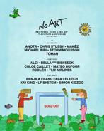 No art festival 2025 regular + backstage tickets, Variabele uren, Overige vormen