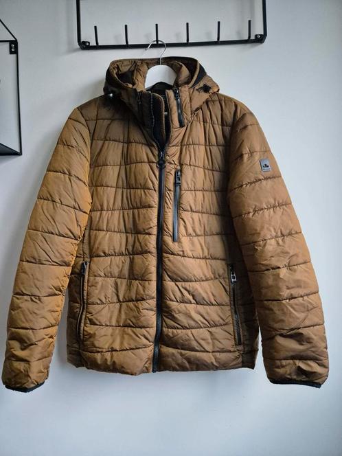 New Canadian - Heren winterjas - Maat M, Kleding | Heren, Jassen | Winter, Zo goed als nieuw, Maat 48/50 (M), Bruin, Ophalen of Verzenden