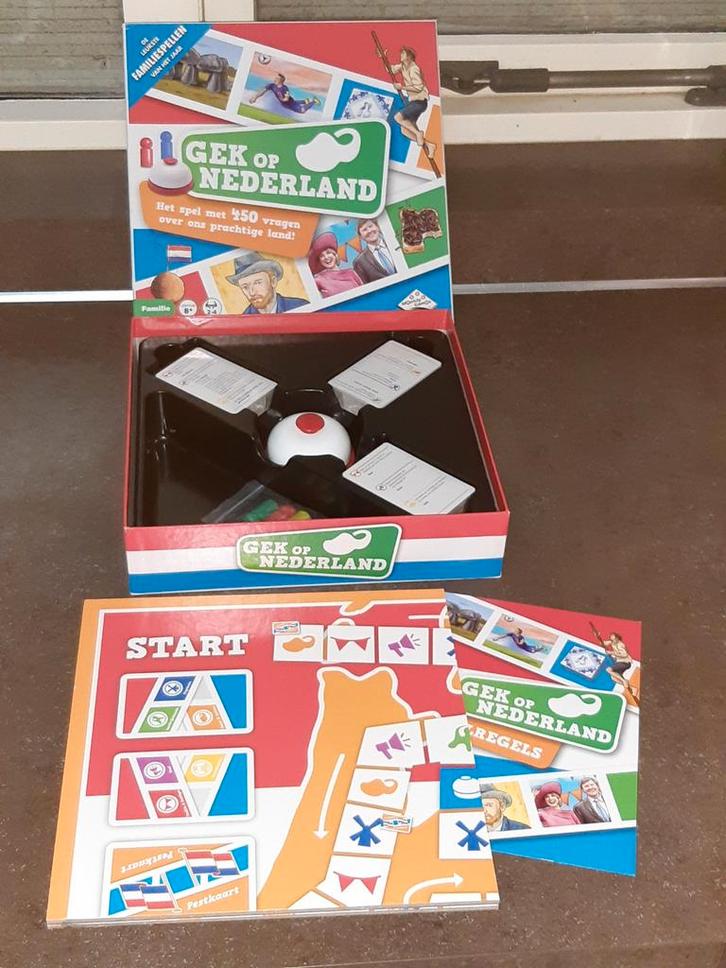 Gek op nederland splinternieuw, Hobby en Vrije tijd, Gezelschapsspellen | Kaartspellen, Nieuw, Ophalen of Verzenden