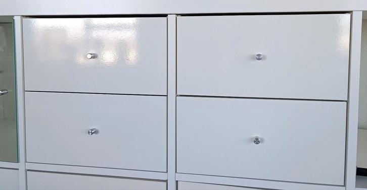 Ikea kallax / expedit lade inzet hoogglans wit, Huis en Inrichting, Kasten | Boekenkasten, Ophalen