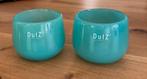 Prachtige DutZ windlichten turquoise/ jade - nieuw -, Huis en Inrichting, Overige materialen, Overige kleuren, Nieuw, Ophalen of Verzenden