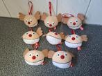 Pluche kerstballen Coca-Cola cliniclowns, Diversen, Kerst, Coca-Cola, Ophalen of Verzenden, Zo goed als nieuw, N.v.t