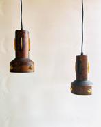 Raak Amsterdam set Nanny Still hanglampen (2) jaren 60, Gebruikt, Jaren 60, Ophalen of Verzenden, Glas