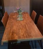 Eettafel Loods 5, Huis en Inrichting, Tafels | Eettafels, 50 tot 100 cm, Industrieel, 150 tot 200 cm, Rechthoekig