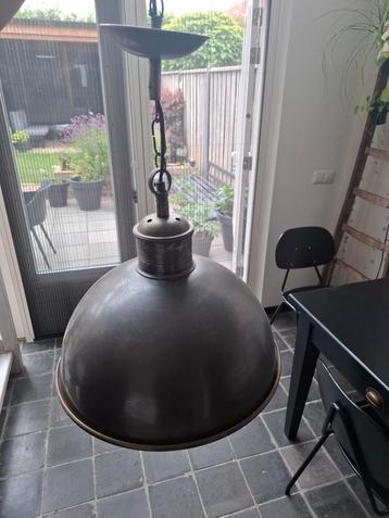 Hanglamp metaal koper/messing kleurig 40cm rond  beschikbaar voor biedingen