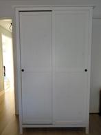 Witte kast met schuifdeuren uit de serie Hemnes van Ikea, Huis en Inrichting, Kasten | Kledingkasten, Ophalen, 50 tot 75 cm, 100 tot 150 cm
