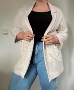 Beige blazer met Ruit - Maat L NIEUW, Beige, Maat 42/44 (L), Nieuw, Ophalen of Verzenden