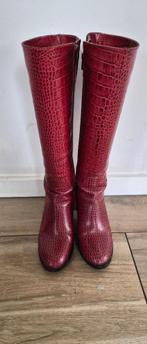Jilsen Nina Croco laarsen maat 40 schacht 44 cm, Kleding | Dames, Schoenen, Ophalen, Hoge laarzen, Jilsen, Zo goed als nieuw