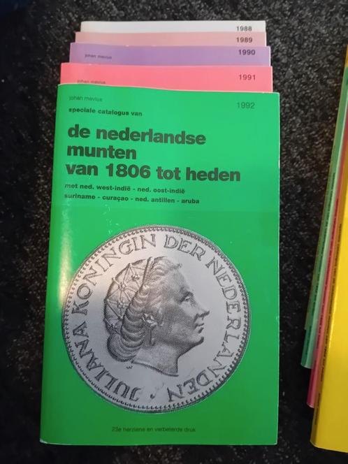 collectie naslagwerken munten, Postzegels en Munten, Munten en Bankbiljetten | Toebehoren, Boek of Naslagwerk, Ophalen of Verzenden
