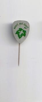 blikken speld Weert Wat Deert, lees verder, Verzamelen, Speldjes, Pins en Buttons, Ophalen of Verzenden, Gebruikt, Overige onderwerpen