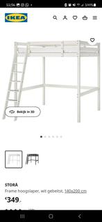Ikea hoogslaper, Huis en Inrichting, Ophalen of Verzenden, Hoogslaper, 140 cm, Zo goed als nieuw