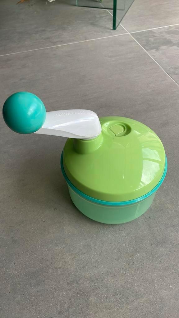 Quick Chef Tupperware groen, Huis en Inrichting, Keuken | Tupperware, Zo goed als nieuw, Overige typen, Groen, Ophalen of Verzenden