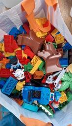 Tas met Lego Duplo en bouwplaat, Kinderen en Baby's, Duplo, Ophalen of Verzenden, Zo goed als nieuw