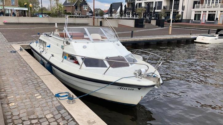 Wiking 28 Kajuitboot – Sterke DAF diesel – Vaarklaar – Slaap, Watersport en Boten, Sloepen, Gebruikt, 10 tot 30 pk, 6 meter of meer