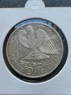 Zilveren duitse 10 mark uit 1987, Ophalen of Verzenden, Duitsland, Losse munt, Zilver