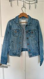 Primark spijker jas blauw maat 34, Verzenden, Zo goed als nieuw, Maat 34 (XS) of kleiner, Blauw
