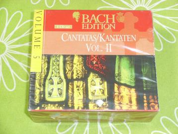 Nieuw: Bach edition: Cantatas/Kantaten Volume 5 Vol 2 (5 cd) beschikbaar voor biedingen