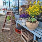 Brocante schilderstrap, Tuin en Terras, Tuinwanddecoratie, Zo goed als nieuw, Ophalen