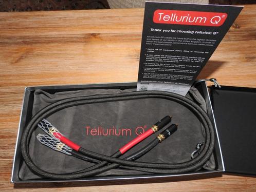 Tellurium Q Black Diamond RCA 1m, Audio, Tv en Foto, Audiokabels en Televisiekabels, Zo goed als nieuw, Interlink-kabel, Minder dan 2 meter