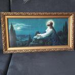 Schilderij Jezus bidt (in Gethsemane) uit jaren '40 of '50, Ophalen
