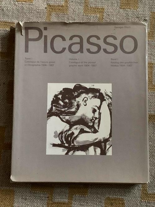 Boek Picasso vol.1 graphic work 1904-1967 Georges Bloch., Boeken, Kunst en Cultuur | Beeldend, Gelezen, Grafische vormgeving, Ophalen of Verzenden