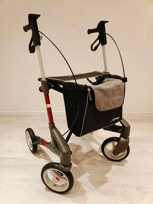 Topro Troja 5G M rollator incl Garantie en Servicebeurt ZGAN, Diversen, Rollators, Zo goed als nieuw, Lichtgewicht, Opvouwbaar