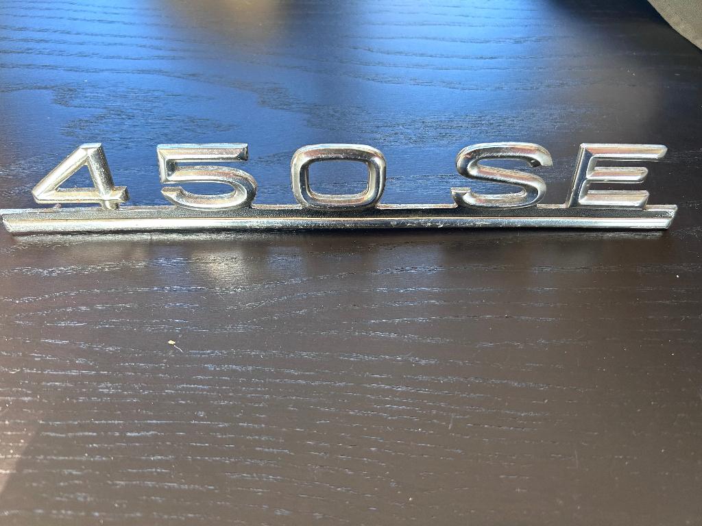 logo achterkant mercedes 450 se, Gebruikt, Achterklep, Mercedes-Benz, Ophalen of Verzenden