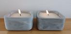2 LED-kaarsen, in beton gegoten, NIEUW! 2=€4,-!, Ophalen of Verzenden, Nieuw, Overige materialen, Minder dan 25 cm