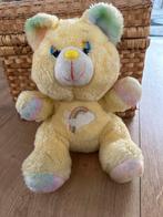 Care bear - troetelbeer geel met Regenboog, Ophalen of Verzenden, Gebruikt, Beer